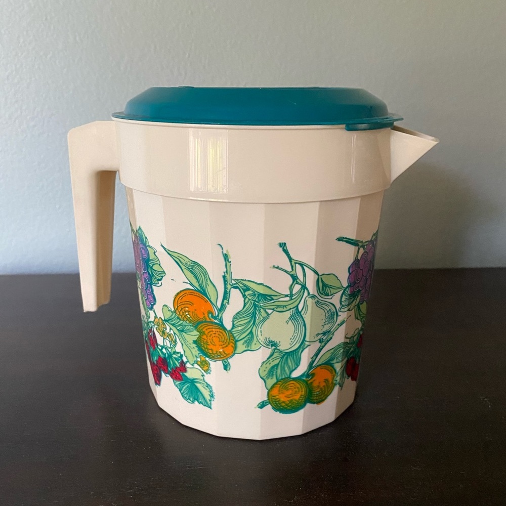 Vintage Packerware Pitcher with Fruit